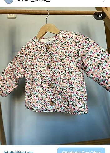 Zara kapitone ceket 