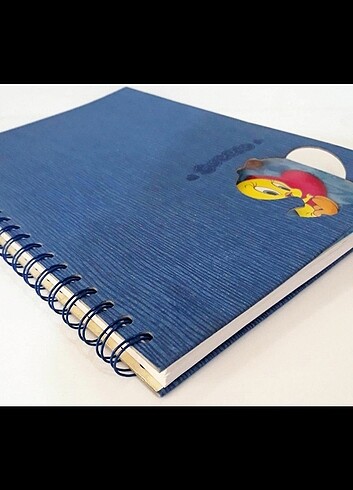 VINTAGE Disney Tweety A4 Spralli Defter 