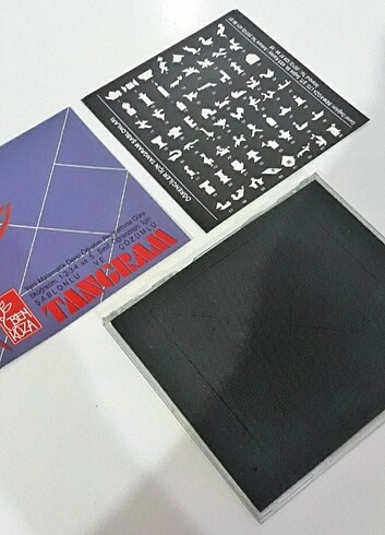 Beden Renk Tangram Şablonlu ve Çözümlü Matematik Zeka Oyun