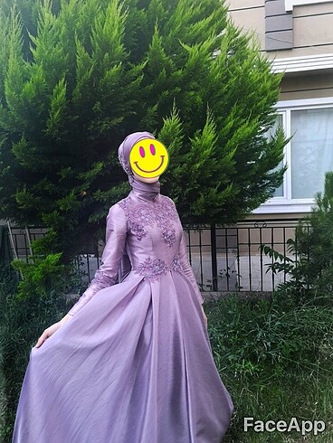 Nişanlık Tesettür Abiye Elbise