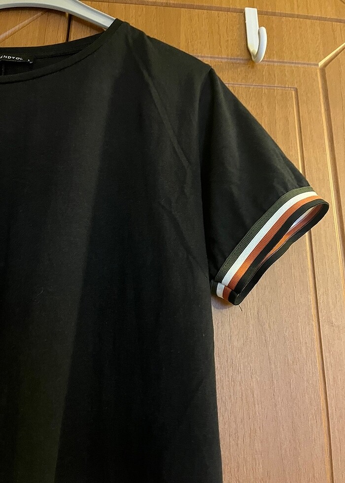 Mini basic elbise - Görsel 5