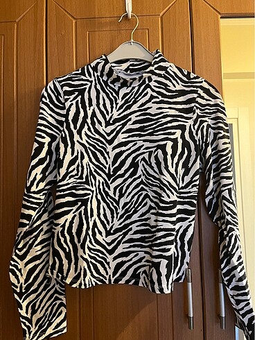 Zebra desen bluz
