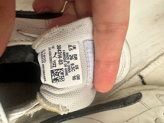 26 Beden beyaz Renk Puma spor