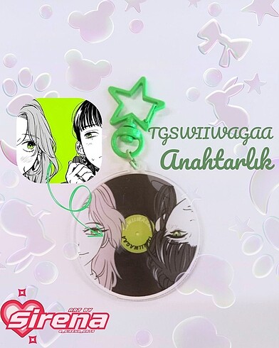 TGSWIIWAGAA Anahtarlık
