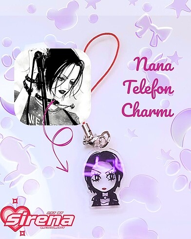 Nana telefon charmı