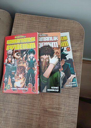 Naruto Mangası 3 Cilt Seti Kahramanlık Akademim