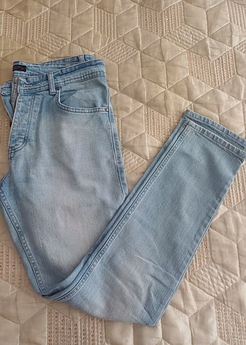 Erkek Mavi Denim Regular Fit Jean