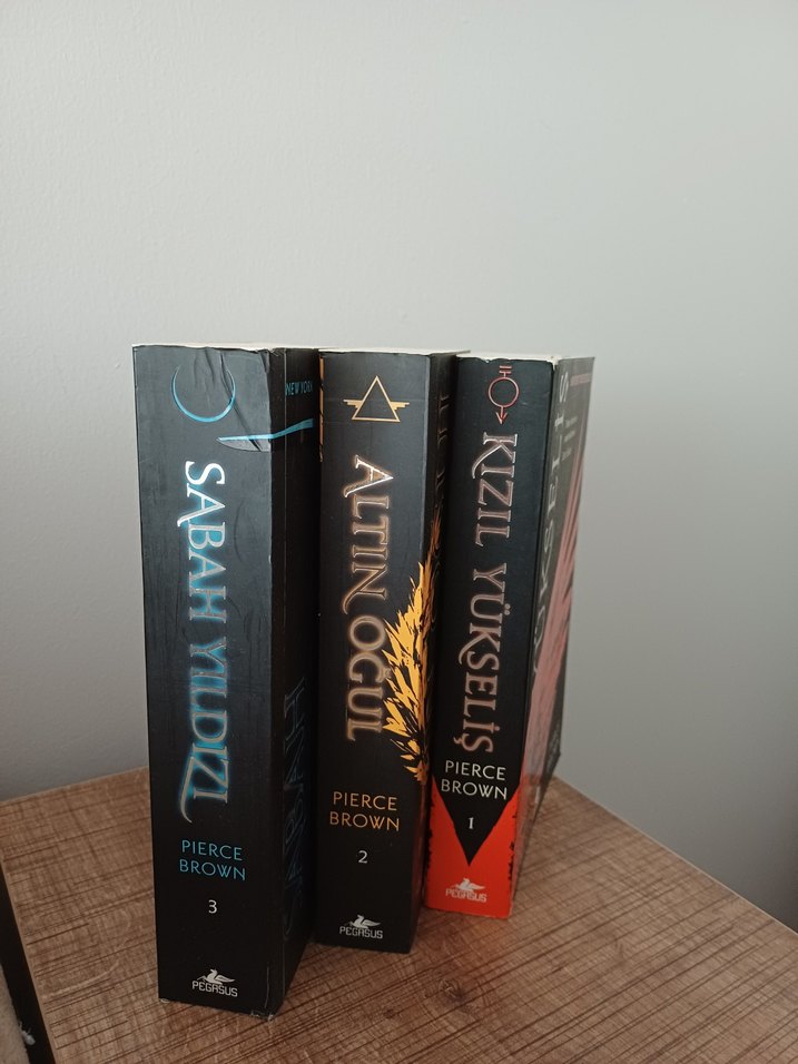 Pierce Brown - Kızıl Yükseliş Serisi 3 Kitap - Görsel 2