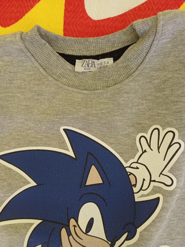 Gri Baskılı Erkek Çocuk Eşofman Takımı - Görsel 3