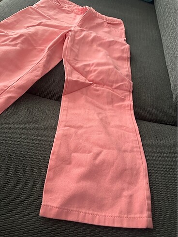 9 Yaş Beden pembe Renk Kız çocuk neon pembe pantolon