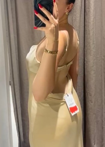 zara sırtı açık elbise