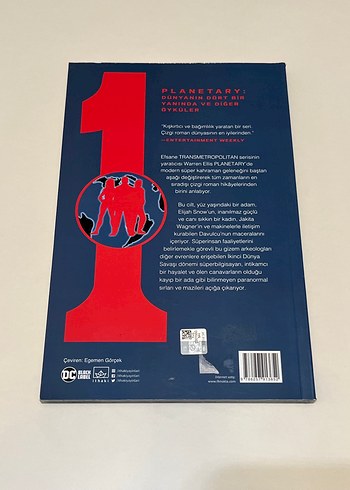 DC Planetary Cilt 1 Çizgi Roman