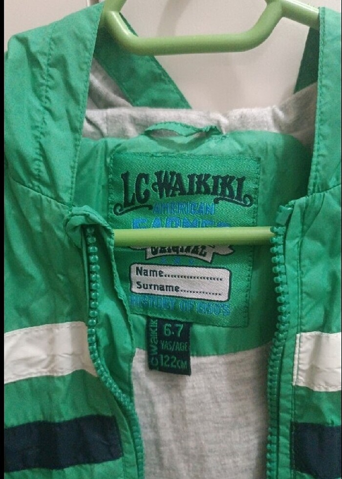 LCW çocuk yağmurluk ceket  - Görsel 4