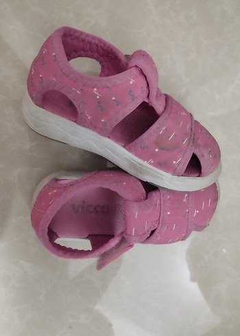 Kız Çocuk Pembe Cırt Cırtlı Terlik
