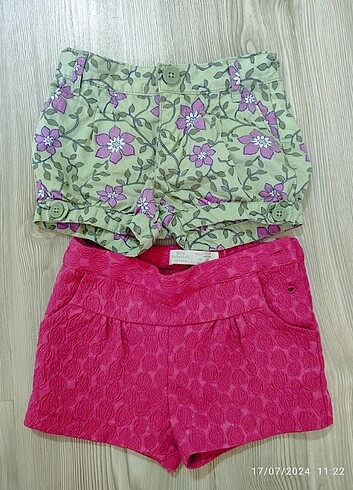 Zara ve Gap şort