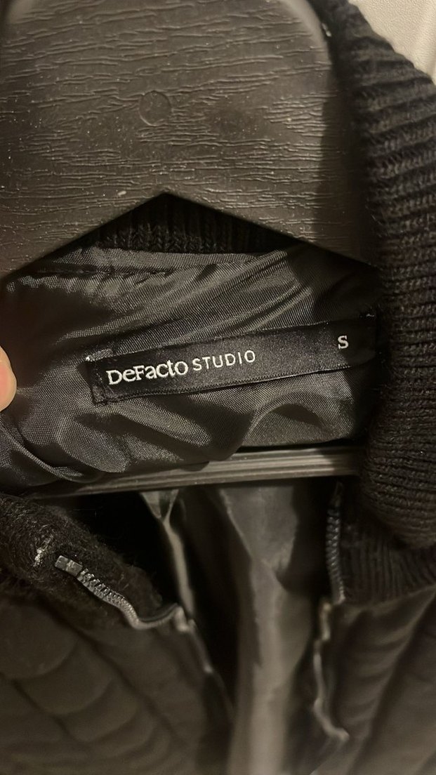 Siyah Erkek Midi Boy Bomber Mont - Görsel 3