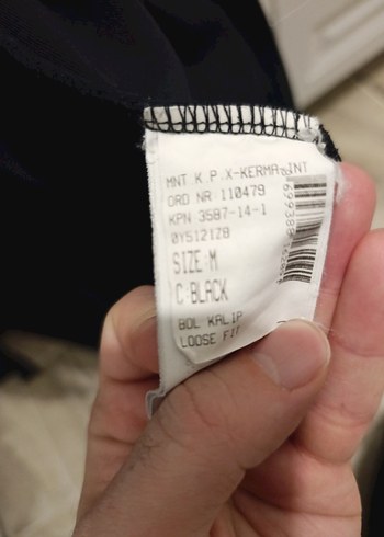 Erkek Siyah Fermuarlı Yüksek Yakalı Sweatshirt - Görsel 5