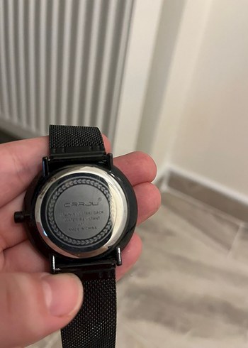 Siyah Minimalist Erkek Kol Saati - Görsel 2