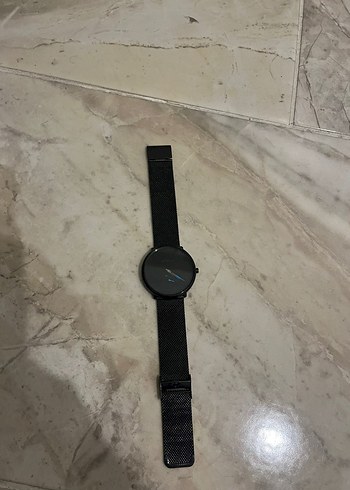 Siyah Minimalist Erkek Kol Saati - Görsel 3