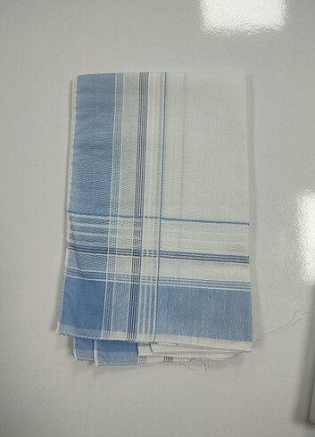 Yaka Mendili Mavi ve Kahve desen. - Görsel 3