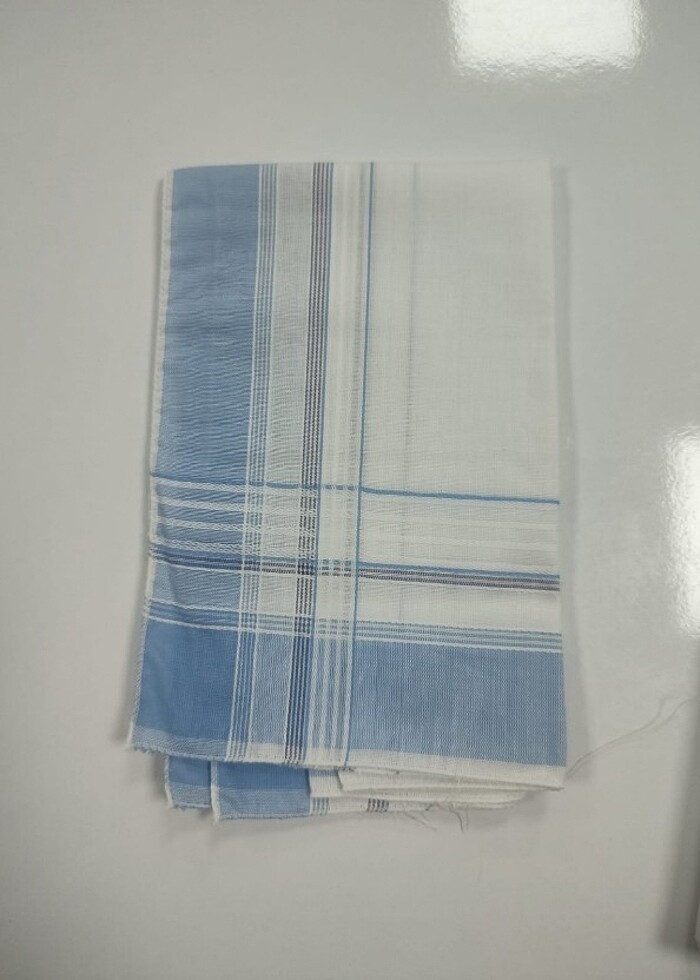 Yaka Mendili Mavi ve Kahve desen. - Görsel 3