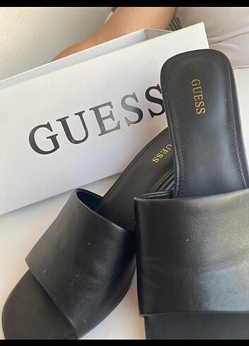 Orjinal Guess topuklu terlik