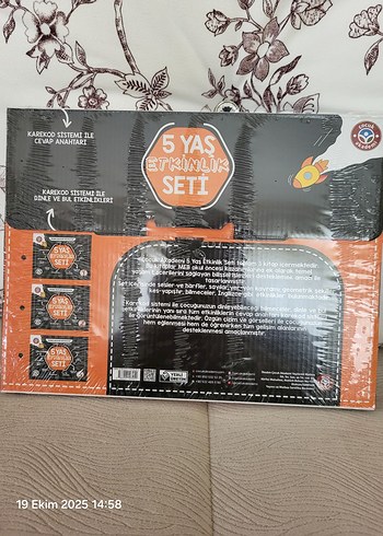 Diğer (sıfır Ürün) Çocuk akademi 5 Yaş Etkinlik Seti
