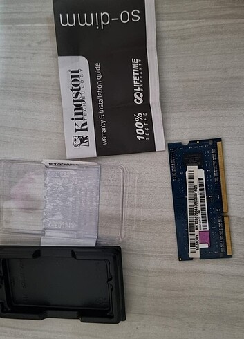 Kingston solid DDR3 1333 mhz 1 gb - Görsel 3