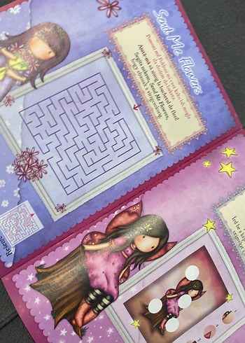 Santoro Gorjuss Özel mini aktivite kitabı paketli gelicektir - Görsel 4