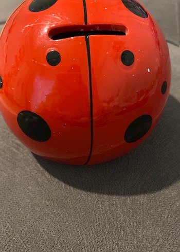 Kırmızı Uğur Böceği kumbara - Görsel 2