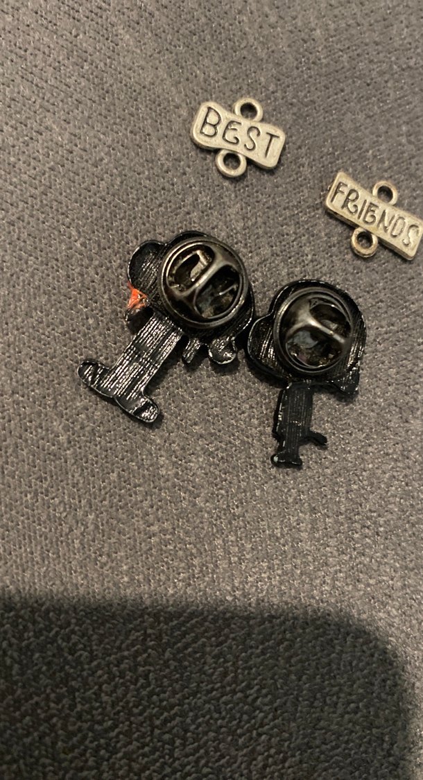 Renkli Gumball ve Darwin Dostluk Rozetleri ve bileklik ucu seti - Görsel 2