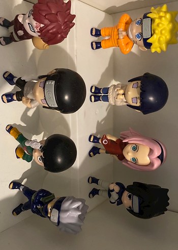 Renkli Naruto Aksiyon Figürleri Seti - Görsel 2