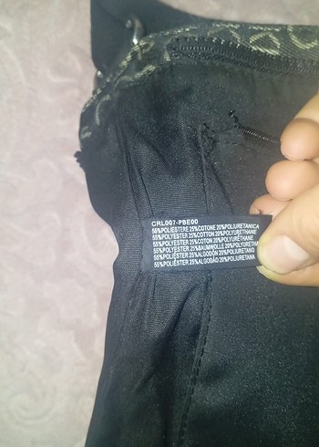 Kadın Gri Baskılı Fermuarlı Çapraz Çanta - Görsel 3