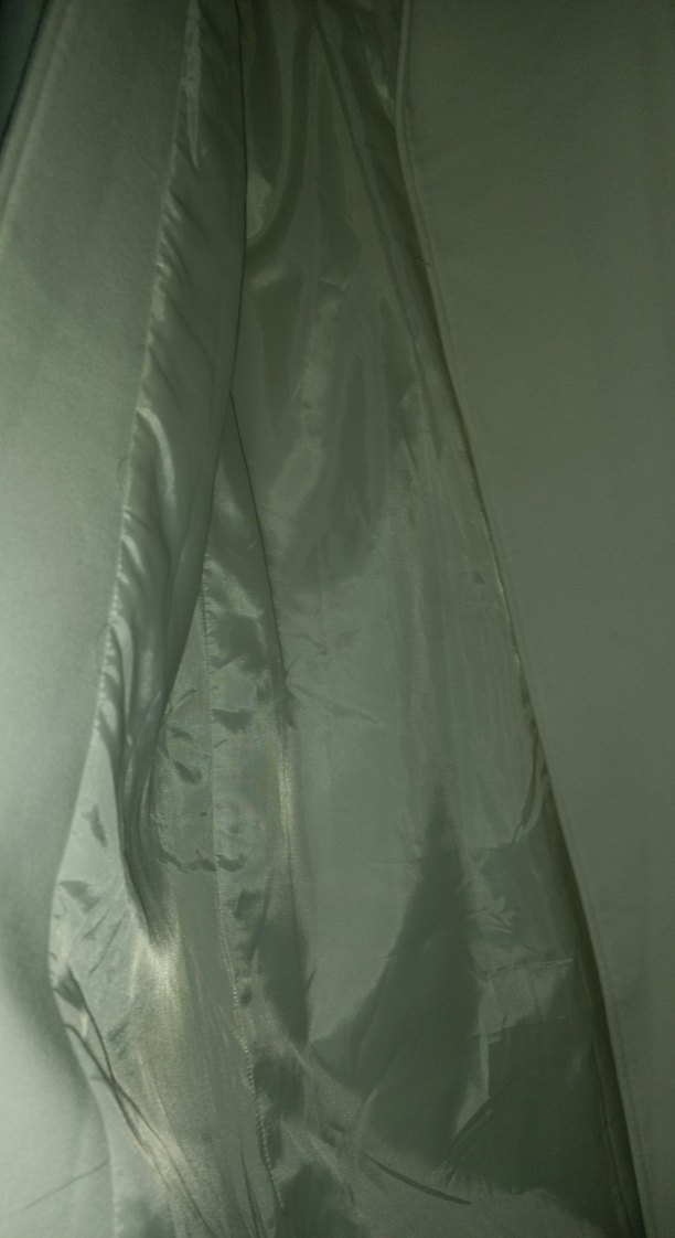 Beyaz Uzun Kesim  Kaban - Görsel 2