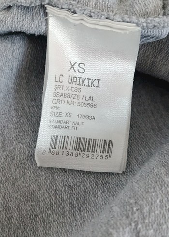 s Beden Gri Erkek Mini Eşofman Altı Rahat Kesim