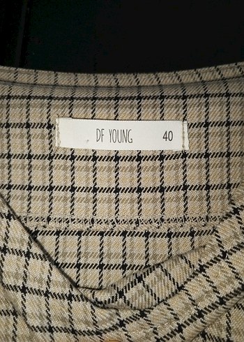 Bej kadın Salopet - Görsel 3