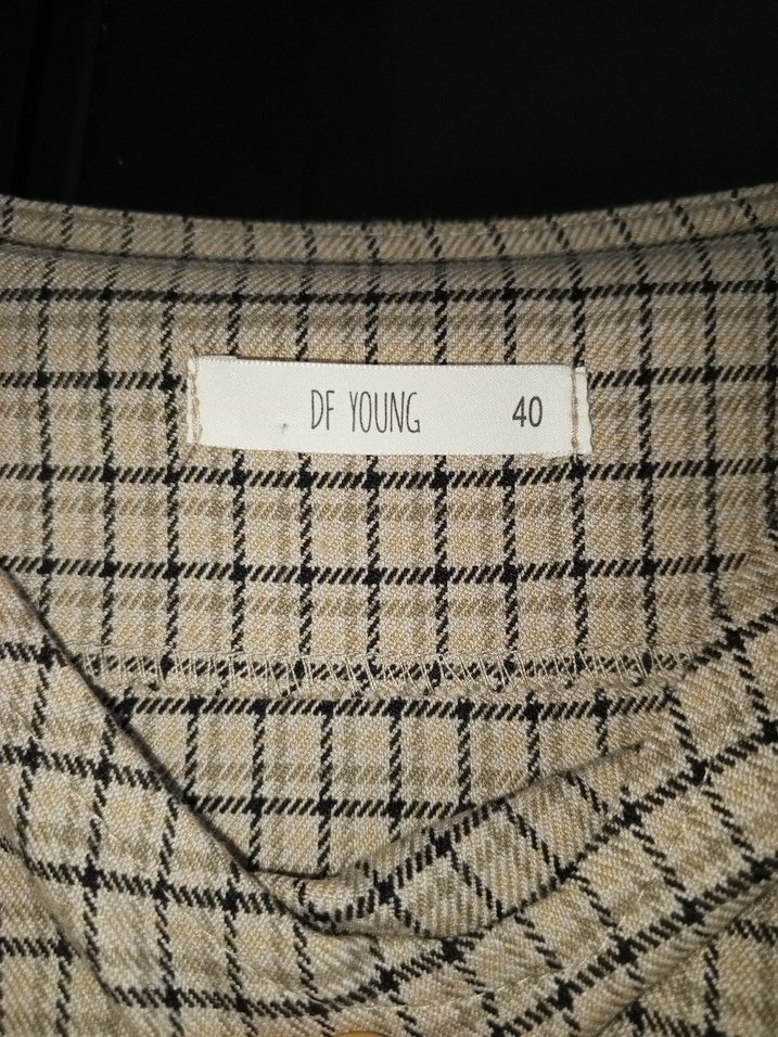 Bej kadın Salopet - Görsel 3