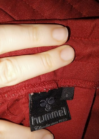 Kırmızı orjinal hummel bordo eşofman altı - Görsel 2