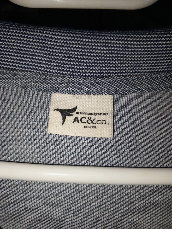 Gri Düğmeli Erkek Polo Tişört altın Yıldız marka - Görsel 3