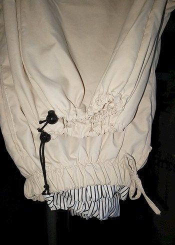 Kadın Beyaz Pilili Midi Pantolon - Görsel 3