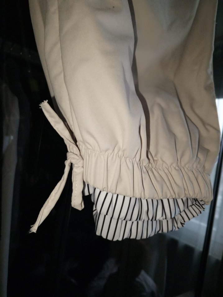 Kadın Beyaz Pilili Midi Pantolon - Görsel 4