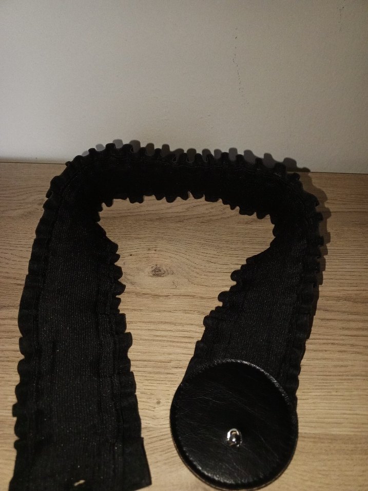 kadin siyah lastikli kemer - Görsel 3