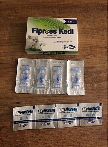 Kedi iç dış parazit