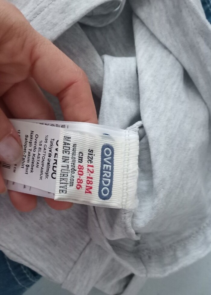 Şort salopet  - Görsel 3