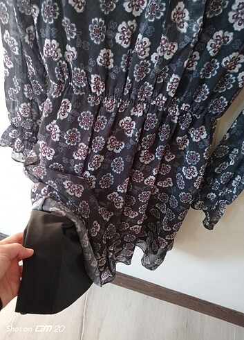 Şifon elbise - Görsel 3