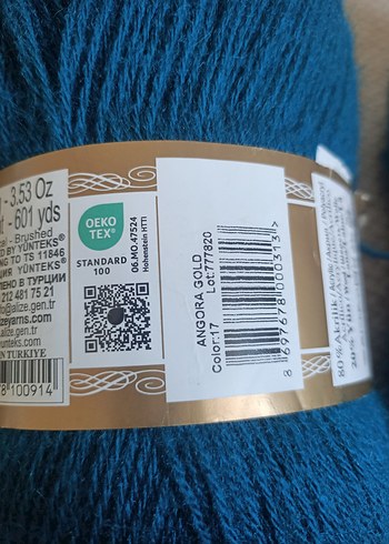 Bohem Angora Yün İplik - Petrol Mavisi - Görsel 2