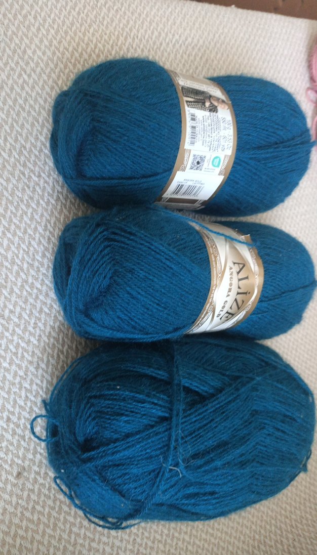 Bohem Angora Yün İplik - Petrol Mavisi - Görsel 4