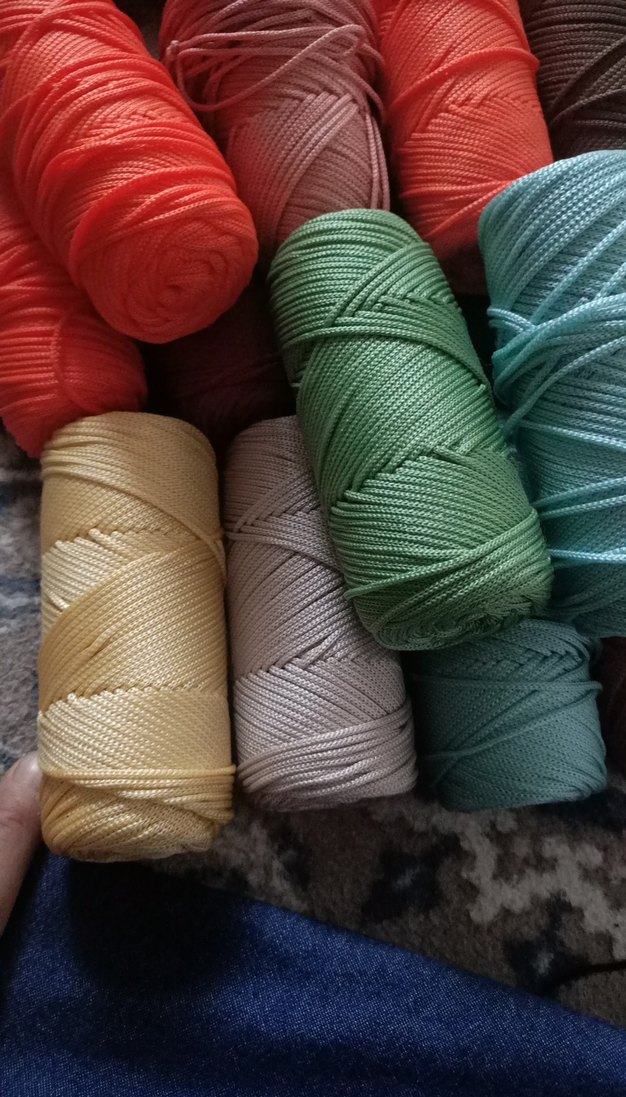 Renkli Makrome İpi Seti - Görsel 3