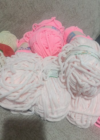 Yumuşak Bebek İpi - Pembe ve Yeşil - Görsel 3