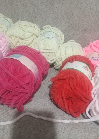 Yumuşak Bebek İpi - Pembe ve Yeşil - Görsel 2